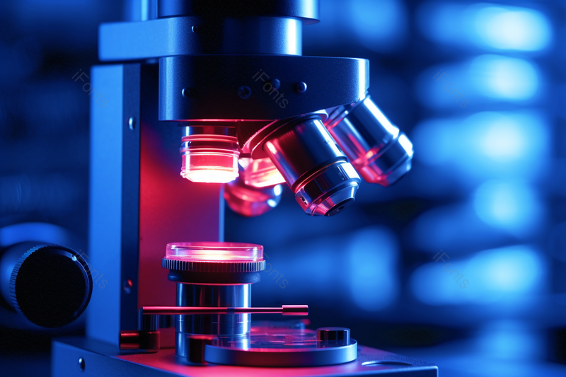 有灯光的医疗辅助仪器显微镜,高清,摄影图,摄影图片,图片大全,摄影图免费下载